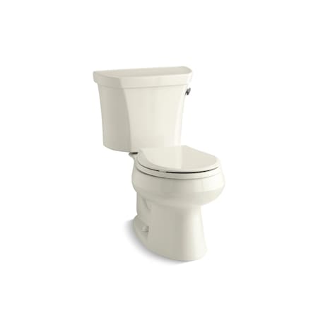 Wellworth  1.28 Gpf Rh Toilet W/Ins, Pb